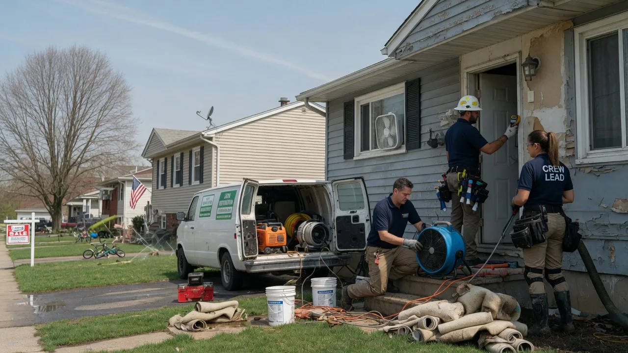 Flood Cleanup in Weidman, MI near me